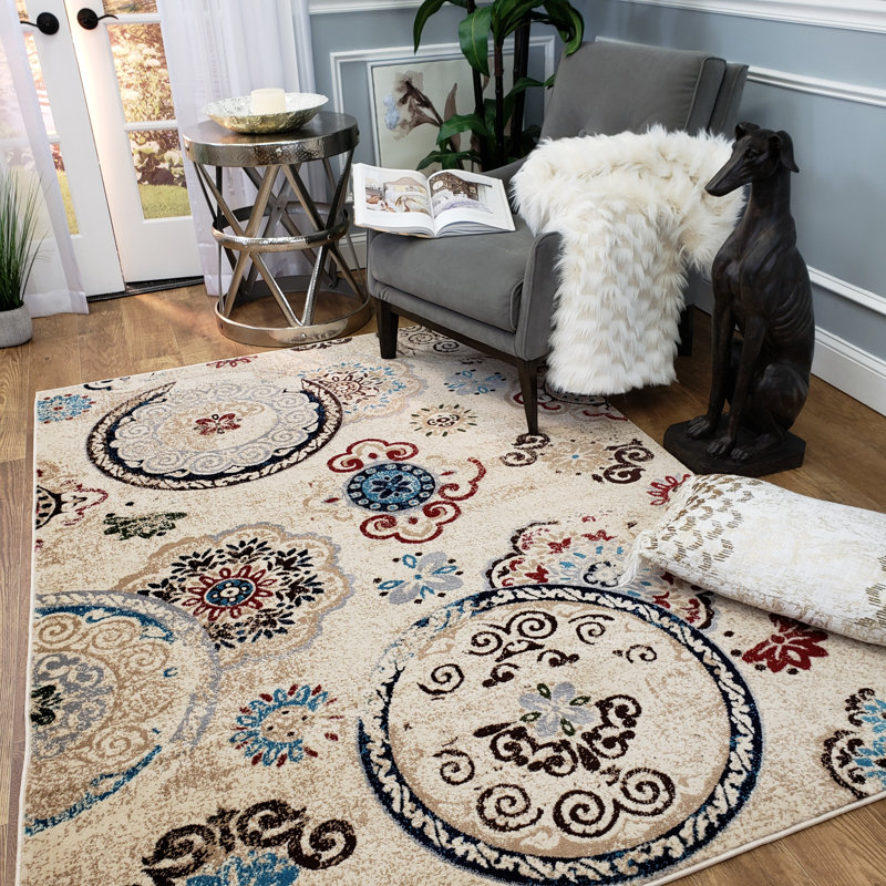 Winston Porter Doreen Decorative Modern Contemporary Southwestern Beige